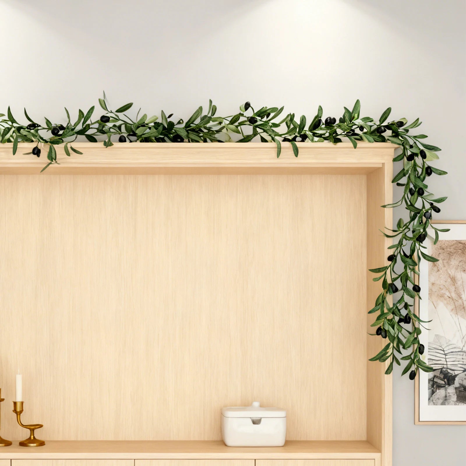 Branche d'olivier artificielle